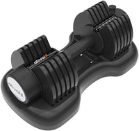 Adjustable Dumbbell Set 10-in-1 | Quick Dial 12.5KG/20KG/25KG Weights with Safety Lock | Anti-Slip Handle Strength Training for Home Gym & Workouts | Space-Saving Fitness Solution