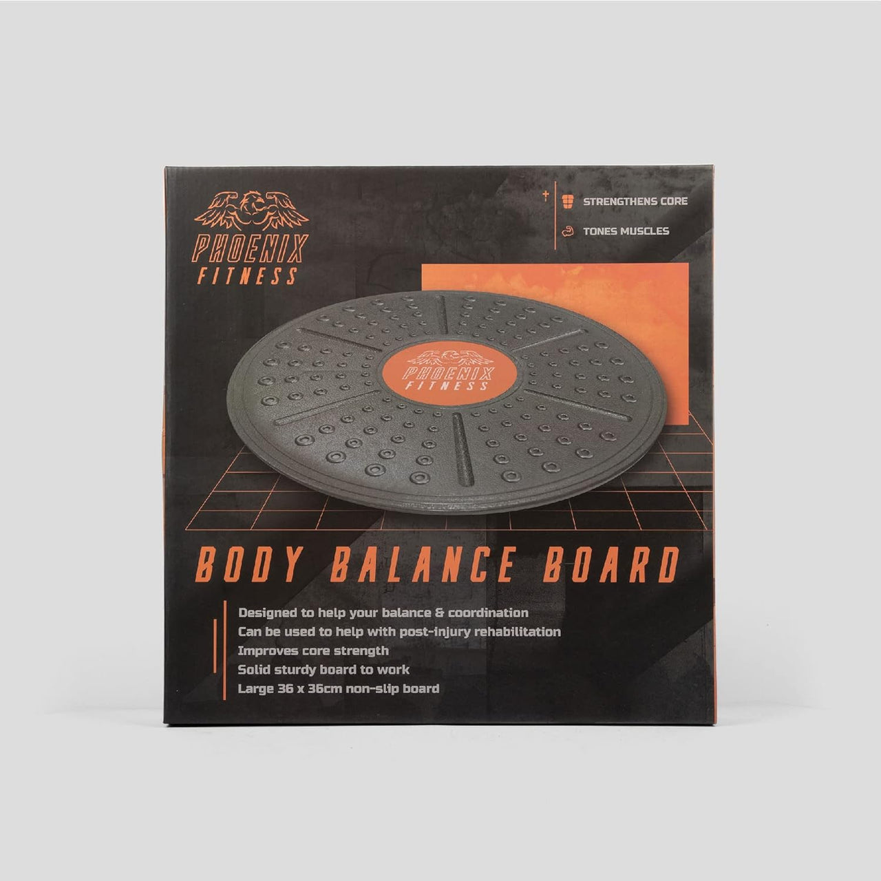 Balance Board – 360° Wobble Trainer for Core Strength, Rehab, Stability & Coordination