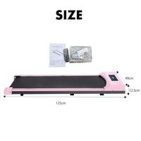 Space-Saving Under Desk Walking Pad Treadmill – Foldable Electric Fitness Machine for Home & Office | Quiet Cardio While You Work | Adjustable Speed Up to 6/12Km/H
