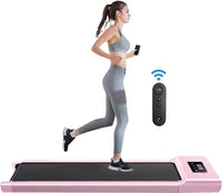 Space-Saving Under Desk Walking Pad Treadmill – Foldable Electric Fitness Machine for Home & Office | Quiet Cardio While You Work | Adjustable Speed Up to 6/12Km/H