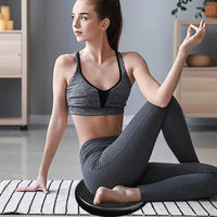 Balance Disc Wobble Seat Cushion with Pump – Core Strength & Posture Trainer for Kids & Adults
