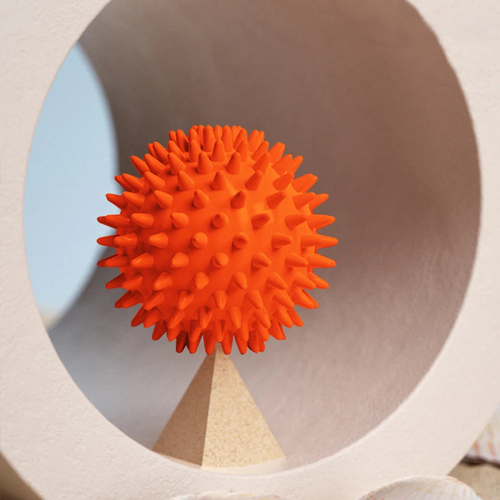 Spiky Massage Ball – High-Density Deep Tissue Roller for Plantar Fasciitis, Muscle Relief & Trigger Point Therapy