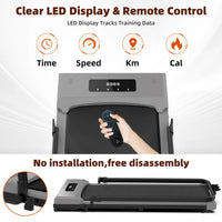 Foldable Under-Desk Walking Pad Pro – Compact Curved Treadmill with Remote Control for Effortless Home Workouts