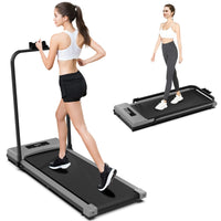 Foldable Under-Desk Walking Pad Pro – Compact Curved Treadmill with Remote Control for Effortless Home Workouts