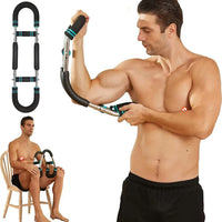 Adjustable Twister Arm & Chest Expander – Forearm, Triceps & Upper Body Strength Trainer for Home Workouts