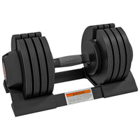 20KG 4-in-1 Adjustable Dumbbell Set – Home Gym Weights with Storage Tray & Non-Slip Handles for Full-Body Training