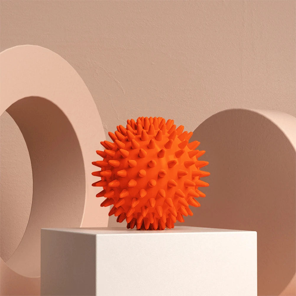 Spiky Massage Ball – High-Density Deep Tissue Roller for Plantar Fasciitis, Muscle Relief & Trigger Point Therapy