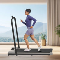 Foldable Under-Desk Walking Pad Pro – Compact Curved Treadmill with Remote Control for Effortless Home Workouts