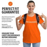 Adjustable Posture Corrector for Men & Women | Back and Shoulder Brace for Pain Relief, Spine Alignment & Clavicle Support | Comfortable Upper Back Straightener with Elastic Straps (Regular)