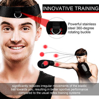 Upgraded Boxing Reflex Ball – Ultimate MMA Speed & Agility Trainer for Adults & Kids | Boost Hand-Eye Coordination & Fitness with Pro Boxing Equipment