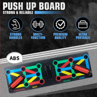 Push-Up Board – Foldable Multi-Function 12-in-1 Workout System for Full-Body Training at Home (Men & Women)