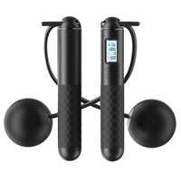 Smart Weighted Cordless Jump Rope – Digital Counter, Ropeless & Tangle-Free for Fast Fitness Results